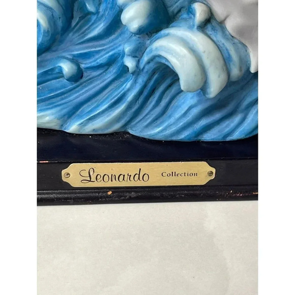 Leonardo Collection Dolphin Statue Living Room Decorative Sculpture - Picture 3 of 9